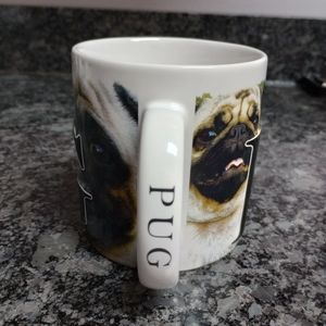 18 oz Pug Mug Ceramic 2013 Americaware Microwave and Dishwasher Safe